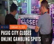 Pasig City shuts down all forms of online gambling, with Mayor Vico Sotto noting the social costs far outweigh the financial benefits.&#60;br/&#62;&#60;br/&#62;Full story: https://www.rappler.com/business/pasig-city-shuts-down-online-gambling-february-2024/