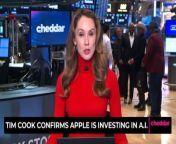 Apple announced yesterday they are halting plans for E-V production and focusing more on artificial intelligence. Apple CEO Tim Cook confirmed the news that the company would be investing more in A.I. as the craze is consuming the industry.&#60;br/&#62;&#60;br/&#62;At an annual shareholder meeting, Cook said that Apple sees &#92;