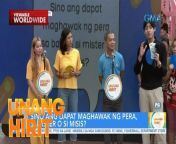 Sino ang dapat maghawak ng pera, si mister o si misis? &#60;br/&#62;&#60;br/&#62;Alamin ‘yan sa BOSES NG MASA! Sino kaya ang magwawagi? Panoorin ang video.&#60;br/&#62;&#60;br/&#62;Hosted by the country’s top anchors and hosts, &#39;Unang Hirit&#39; is a weekday morning show that provides its viewers with a daily dose of news and practical feature stories.&#60;br/&#62;&#60;br/&#62;Watch it from Monday to Friday, 5:30 AM on GMA Network! Subscribe to youtube.com/gmapublicaffairs for our full episodes.&#60;br/&#62;