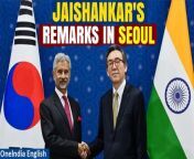 Watch as EAM Dr. S Jaishankar delivers the opening remarks at the 10th India-RoK Joint Commission Meeting in Seoul, highlighting the growth and significance of the partnership between India and the Republic of Korea. &#60;br/&#62; &#60;br/&#62; &#60;br/&#62;#IndiaRok #IndiaSouthKorea #IndiaKoreaRelations #SJaishankar #Jaishankar #ForeignMinisterofIndia #JaishankarinSouthKorea #Seoul #IndiaSeoulRelations #OneindiaNews&#60;br/&#62;~HT.178~PR.274~ED.103~GR.125~