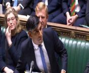 Labour’s Angela Eagle has asked Rishi Sunak which part of his economic legacy he is most proud of – “presiding over the highest tax burden since the Second World War” or delivering the “slowest real wage growth since the Napoleonic War?”Mr Sunak replied that it was saving 10 million jobs with the pandemic furlough scheme.Source: Reuters