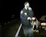 A motorist is far beyond dazed when pulled over by police for a DUI stop.