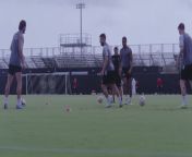 Inter Miami stars struggle through ‘two-ball rondo’ training drill from palapa rondo kemling