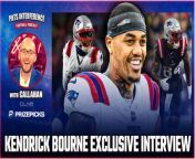 Patriots wide receiver Kendrick Bourne makes his show debut in a tell-all interview covering his free agency, the Patriots&#39; new regime, when he expects to be fully recovered from his torn ACL and his goals for next season. Later, Andrew welcomes another listener for a two-person mailbag segment.&#60;br/&#62;&#60;br/&#62;TIMELINE:&#60;br/&#62;0:00 Intro&#60;br/&#62;0:30 Thoughts on Free Agency&#60;br/&#62;2:20 Patriots need to add WRs&#60;br/&#62;6:07 Kendrick Bourne joins show&#60;br/&#62;6:22 Bourne on working out w/ Tyquan, Pop &amp; Zappe&#60;br/&#62;7:50 Bourne&#39;s new deal&#60;br/&#62;9:30 Bourne inspired by The Dynasty&#60;br/&#62;11:20 ACL recovery, injury timeline&#60;br/&#62;15:15 Kendrick Bourne on new offense&#60;br/&#62;16:48 Bourne on Alex Van Pelt&#60;br/&#62;19:25 Bourne: OTAs is important&#60;br/&#62;20:50 Bourne reacts to Mac Jones being traded&#60;br/&#62;22:20 Bourne on Pats QB situation: Rookie, Jacoby &amp; Zappe&#60;br/&#62;24:11 Kendrick on Eliot Wolf, negotiations&#60;br/&#62;30:08 Bourne&#39;s goals&#60;br/&#62;34:58 Fan Segment&#60;br/&#62;&#60;br/&#62;﻿You can also listen and Subscribe to Pats Interference on iTunes, Spotify, Stitcher, and at CLNSMedia.com two times a week!&#60;br/&#62;&#60;br/&#62;Get in on the excitement with PrizePicks, America’s No. 1 Fantasy Sports App, where you can turn your hoops knowledge into serious cash. Download the app today and use code CLNS for a first deposit match up to &#36;100! Pick more. Pick less. It’s that Easy!