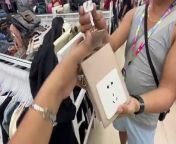 Occurred on March 14, 2024 / Las Pinas City, Manila, Philippines&#60;br/&#62;&#60;br/&#62;Info: An odd bag that uses a plug and an electrical outlet as a closure.