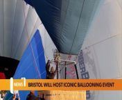 One of the most iconic events in ballooning is set to take place in Bristol for the first time. &#60;br/&#62;The British National Hot Air Balloon Championships will see around 15 teams of balloonists take flight twice daily from the evening of August 6 to the morning of August 11, flying over the city and surrounding area.