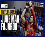 PBA Player of the Game Highlights: June Mar Fajardo comes through with double-double in San Miguel's win over TNT from tnt logiin