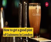 What makes an ideal pint of Guinness?