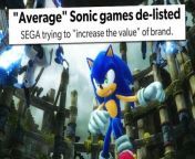Fixing Sonic&#39;s reputation by removing his own history?