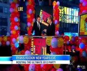 The media-mogul talks about hosting his first new year&#39;s show after Dick Clark&#39;s death.