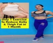 Lose belly and thigh fat in just 1 month with this easy exercise #losebellyfat #shorts #thighs from ssbbw vore belly