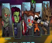 Join Star-Lord, Rocket, Groot, Gamora and Drax in an all-new mobile game--Marvel&#39;s Guardians of the Galaxy: The Universal Weapon!
