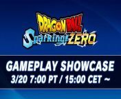Gameplay Showcase de Dragon Ball: Sparking! ZERO: from crystal ball