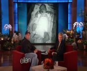 Ellen about raising his kids, and shared some beautiful words about Trisha Yearwood.