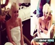 Miley Cyrus poses topless on Instagram once again!