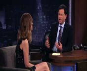 Jimmy Kimmel Live - The first part of Jimmy&#39;s interview with Kristen Wiig
