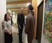 On a visit to Sheffield today, Prince William visits a housing workshop where he meets those who have gone through homelessness, and speaks with business leaders who want to tackle homelessness. Report by Covellm. Like us on Facebook at http://www.facebook.com/itn and follow us on Twitter at http://twitter.com/itn