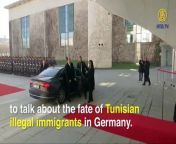 German Chancellor Angela Merkel told her Tunisian counterpart on ... &#92;