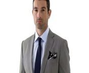 www.montagio.com.au &amp; www.suitbar.com &#60;br/&#62;This one button suit with patch pockets in a light grey birds-eye fabric is a perfect blend of smart casual yet it is versatile enough to wear even at less conservative workplaces.