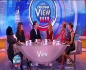 A heated debate on The View