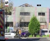 A man who authorities say illegally rented out space in an Oakland warehouse that caught fire, killing 36 partygoers, and another man who organized the event were each charged with three dozen counts of involuntary manslaughter.