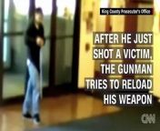 Jon Meis, a student security guard at Seattle Public University, pepper-sprayed, tackled and disarmed an active campus shooter in June 2014. The footage was just released by a judge.