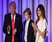 Melania Trump made sure her son Barron was raised to be 'kind, polite, empathetic and intelligent' from make your own kind of music