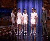 In order to promote awareness for their sport for the 2016 Olympics in Rio, the American Badminton team performs the Badminton Boogie.