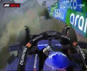Formula 2024 Japanese Albon Ricciardo Big Crash from wacc formula