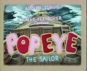 Popeye The Sailor - I Wanna Be A Lifeguard (Colorized)Popeye Cartoon (3) from a color rhapsody sparky