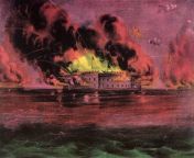 This Day in History: , The Civil War Begins.&#60;br/&#62;April 12, 1861.&#60;br/&#62;Union-held Fort Sumter in Charleston Bay, SC, &#60;br/&#62;is attacked by Confederate shore batteries &#60;br/&#62;under the command of General P.G.T. Beauregard.&#60;br/&#62;After being battered &#60;br/&#62;for 34 straight hours, &#60;br/&#62;U.S. Major Robert Anderson &#60;br/&#62;surrendered the fort.&#60;br/&#62;U.S. President Abraham Lincoln &#60;br/&#62;called for 75,000 volunteer &#60;br/&#62;soldiers two days later.&#60;br/&#62;He had been in office &#60;br/&#62;for barely more than a month.&#60;br/&#62;South Carolina, a slave state,&#60;br/&#62;had issued an &#92;