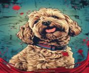 Prompt Midjourney : a cavapoo dog, detailed vector illustration, colorful, digital art style, vintage poster design with rough edges, colorful splashes on background, detailed character illustrations, texturerich canvases, high contrast color schemes, strong facial expression, romanticized depictions of wilderness --ar 3:4 --sref https://s.mj.run/byIs_gLR0Gs https://s.mj.run/nvRae5AzAoo https://s.mj.run/eGndL0Aaml4 --cref https://s.mj.run/5mUIBnYQnGk https://s.mj.run/9OIxr-Dl5b0 --stylize 200