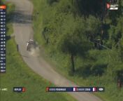 WRC Croatia 2024 SS18 Fourmaux Broke Suspension from wrc roofing