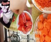 How to cook lentils the Egyptian way