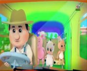The Wheels On The Bus Go Round And Round _ Nursery Rhymes _ Kids Songs by Farmees