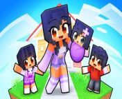 Having APHMAU KIDS in Minecraft! from minecraft gratuitement version complete
