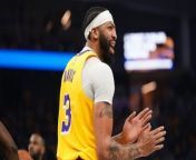 Lakers Secure 7th Seed in Tense Game Against Pelicans from ca che video