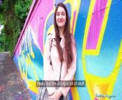 Public Agent very Cute College Teen Art Student with Natural Tits Studies a Big Dick Outdoors from relaxation massage dick