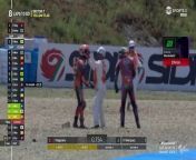 Jack Miller and Franco Morbidelli crash at Jerez from jack and rose titanic