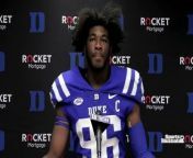 Duke came into the UNC game with the nation&#39;s top two pass rushers in Chris Rumph II and Victor Dimukeje. Both of them were shut out and Duke managed just one sack. What went wrong? Rumph explained how Carolina outschemed the defense