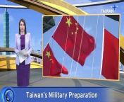 U.S. Navy Admiral John Aquilino says Taiwan can take a cue from Israel’s rapid military mobilization. The admiral says Taiwan has been struggling to recruit sufficient troops.