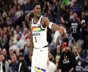 NBA Playoffs: Edwards Shines, Timberwolves Outplay Suns in GM1 from tareq az