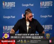 A.D.’s mic drop comment after Lakers loss to Nuggets from rage mp3 mic song