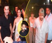 Ranbir Kapoor, Alia Bhatt, Karan Johar, Junior NTR, Hrithik Roshan, and more gathered for a star-studded dinner. Laughter and good company filled the air as Bollywood&#39;s finest enjoyed a night out.