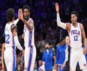 Predicting a Sixers Blowout Against Knicks in Pivotal Game from symmo sarkar six