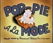 Popeye A La Mode [1945] restored titles Caricaturas from a la page livres