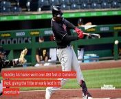 It&#39;s taken a few weeks, but Indians slugger Franmil Reyes is starting to get hot, as he&#39;s hitting over .300 and with a great weekend in Detroit he&#39;s got five homers, and each seems to be louder and longer than the one before it