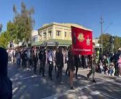 Wagga residents lined the city&#39;s main street in their thousands as the many former and current service personnel took part in this year&#39;s Anzac Day march.