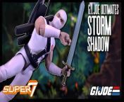 Super7 G.I.JOE Ultimates Storm Shadow Figure Figure