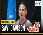 PVL Player of the Game Highlights: Savi Davison stars with 27 points in PLDT's maiden win over Creamline from stars khmer